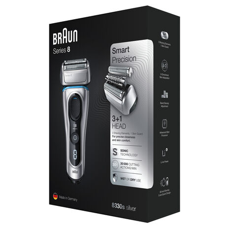 Series 8  Next Generation Wet & Dry Electric Shaver with Fabric Travel Case